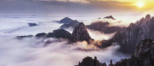 Mount Huangshan Of China