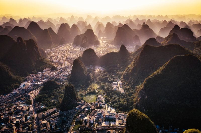 ancient town of Yangshuo